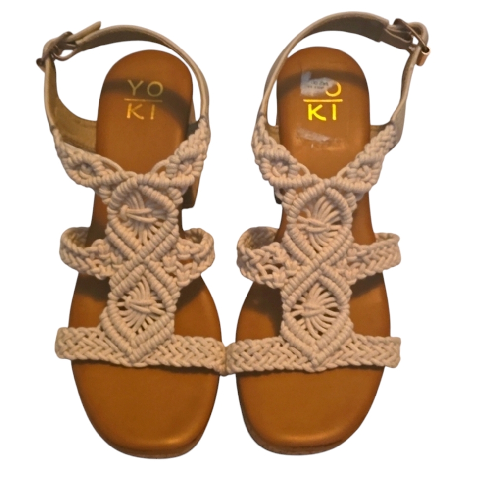 YOKI CROCHETED 👠 HEELS 7.5